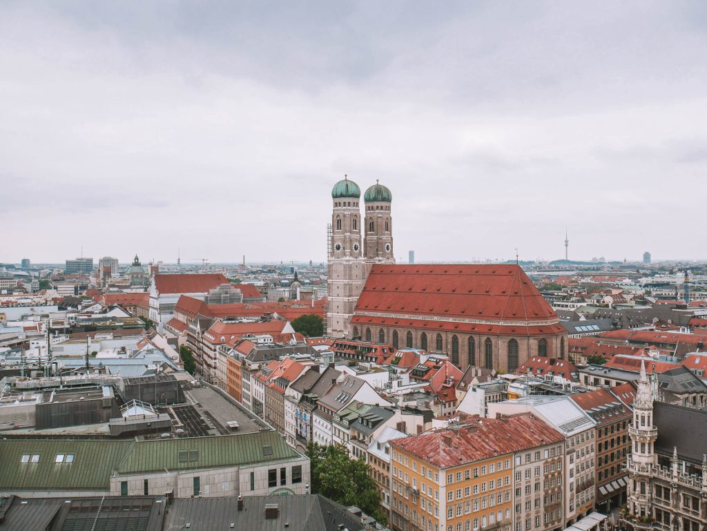 Städtetrip in München, Blick über München