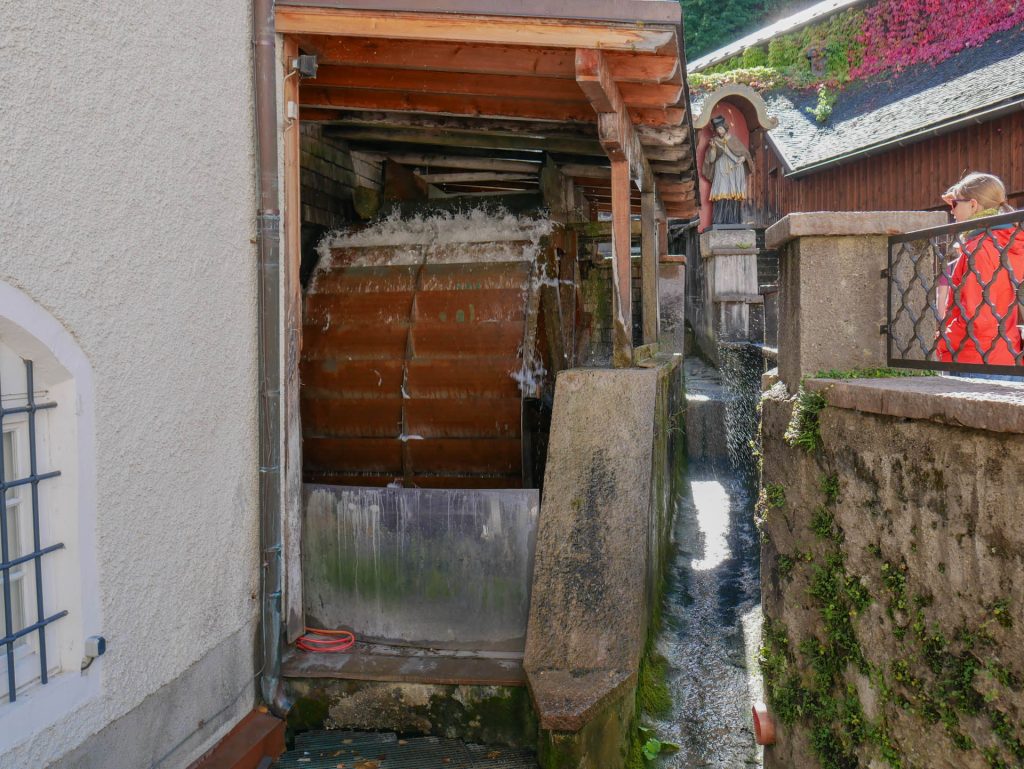 das Wasserrad in Salzburg