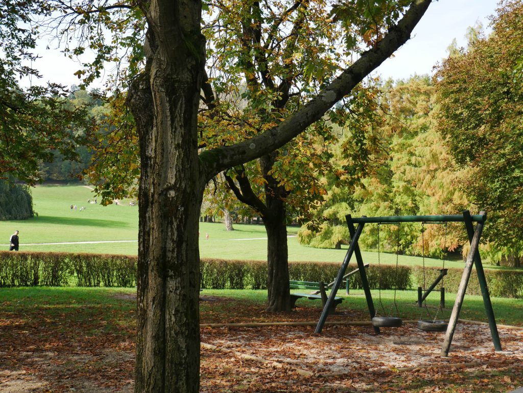 Spielplatz in Ljubljana im Tivoli Park