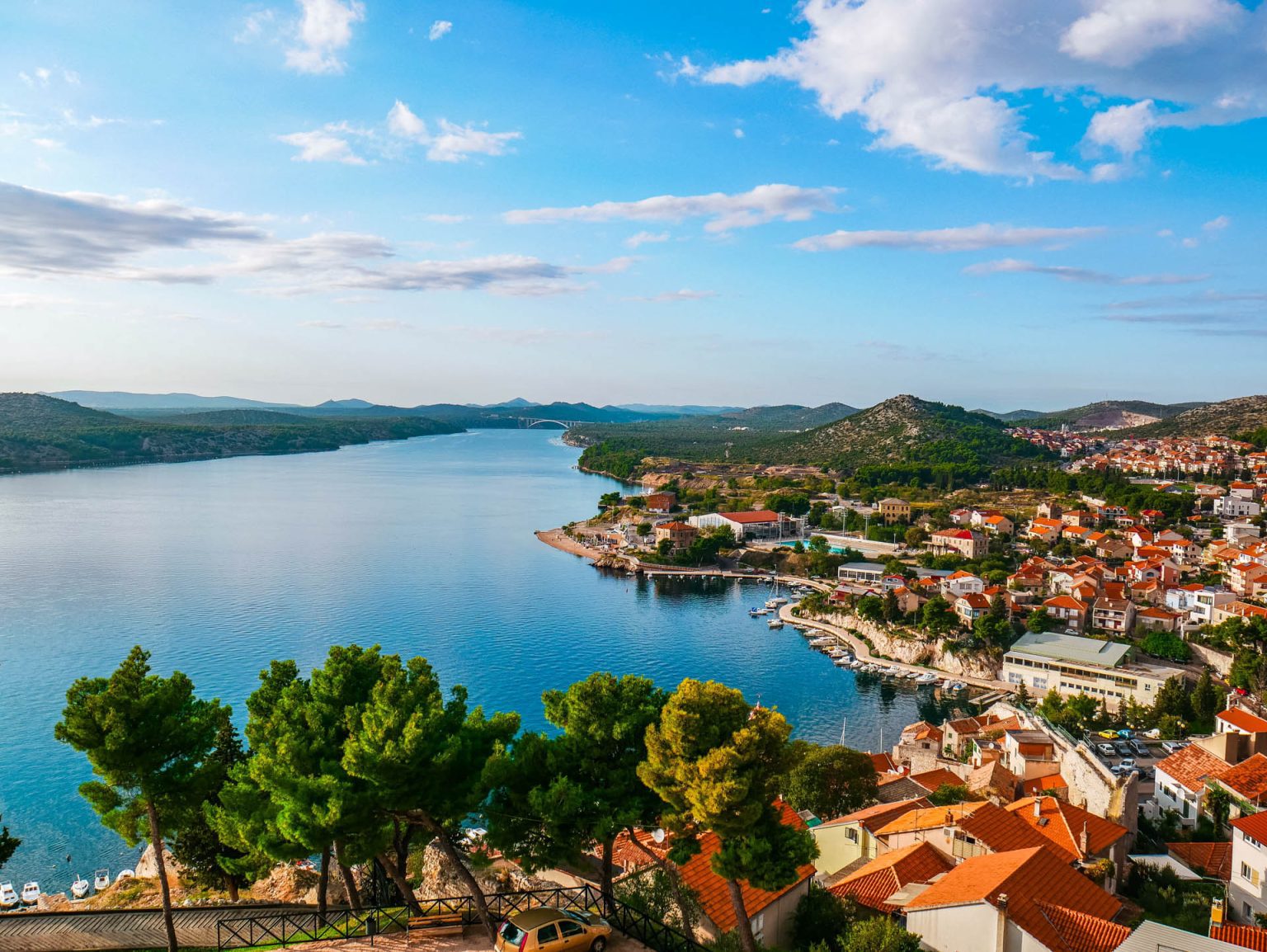 Aussicht Šibenik