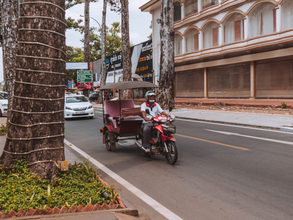 TukTuk in Siem Reap Kambodscha