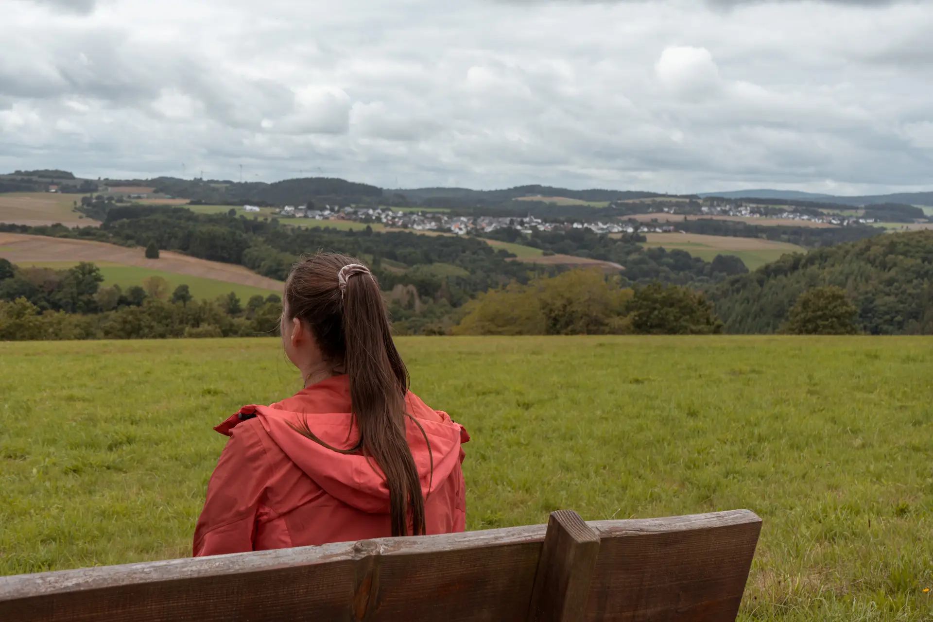 Aussicht Lecker Pfädchen Hunsrück Hochwald