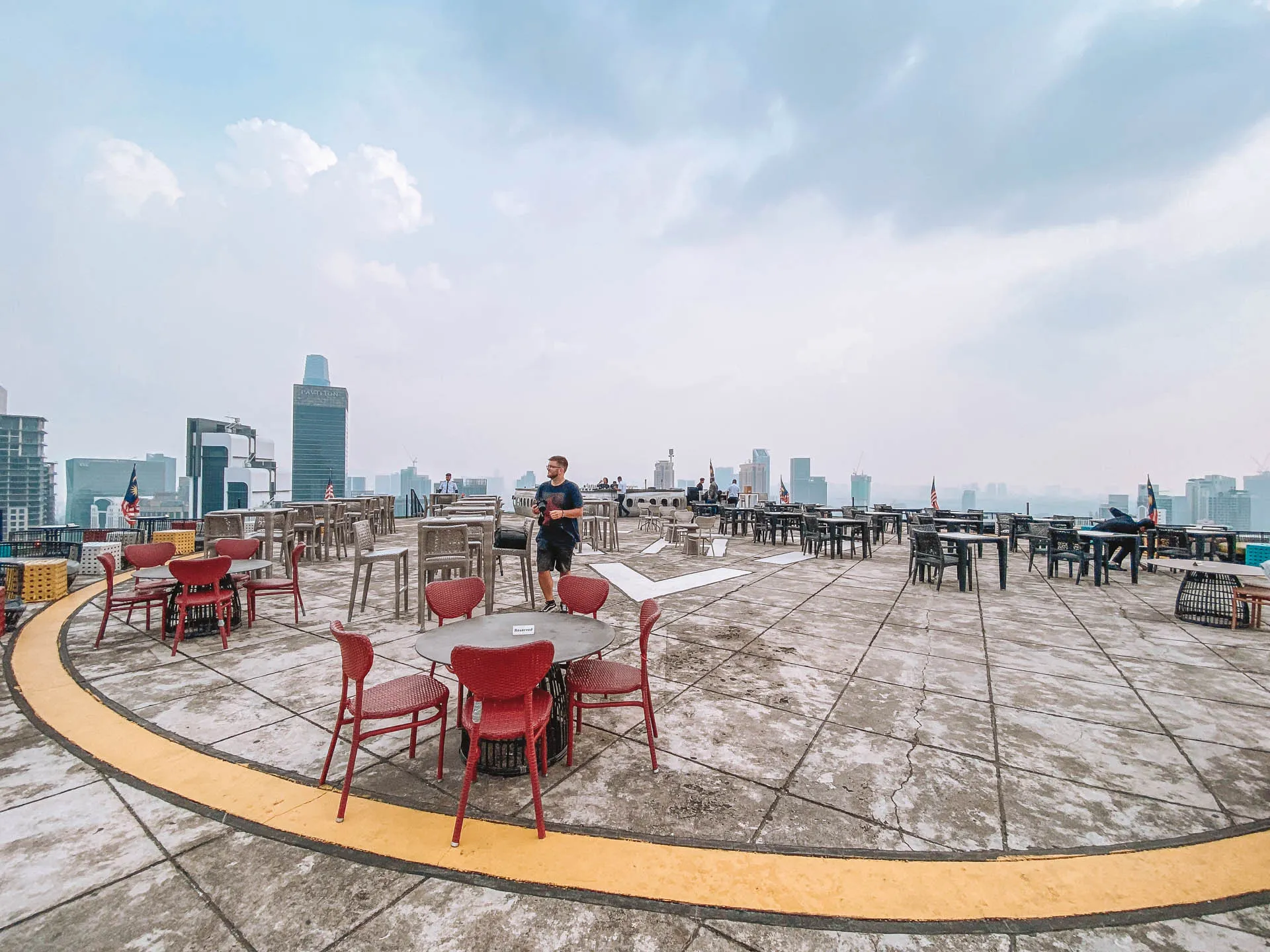 Die Heli Lounge Bar in Kuala Lumpur