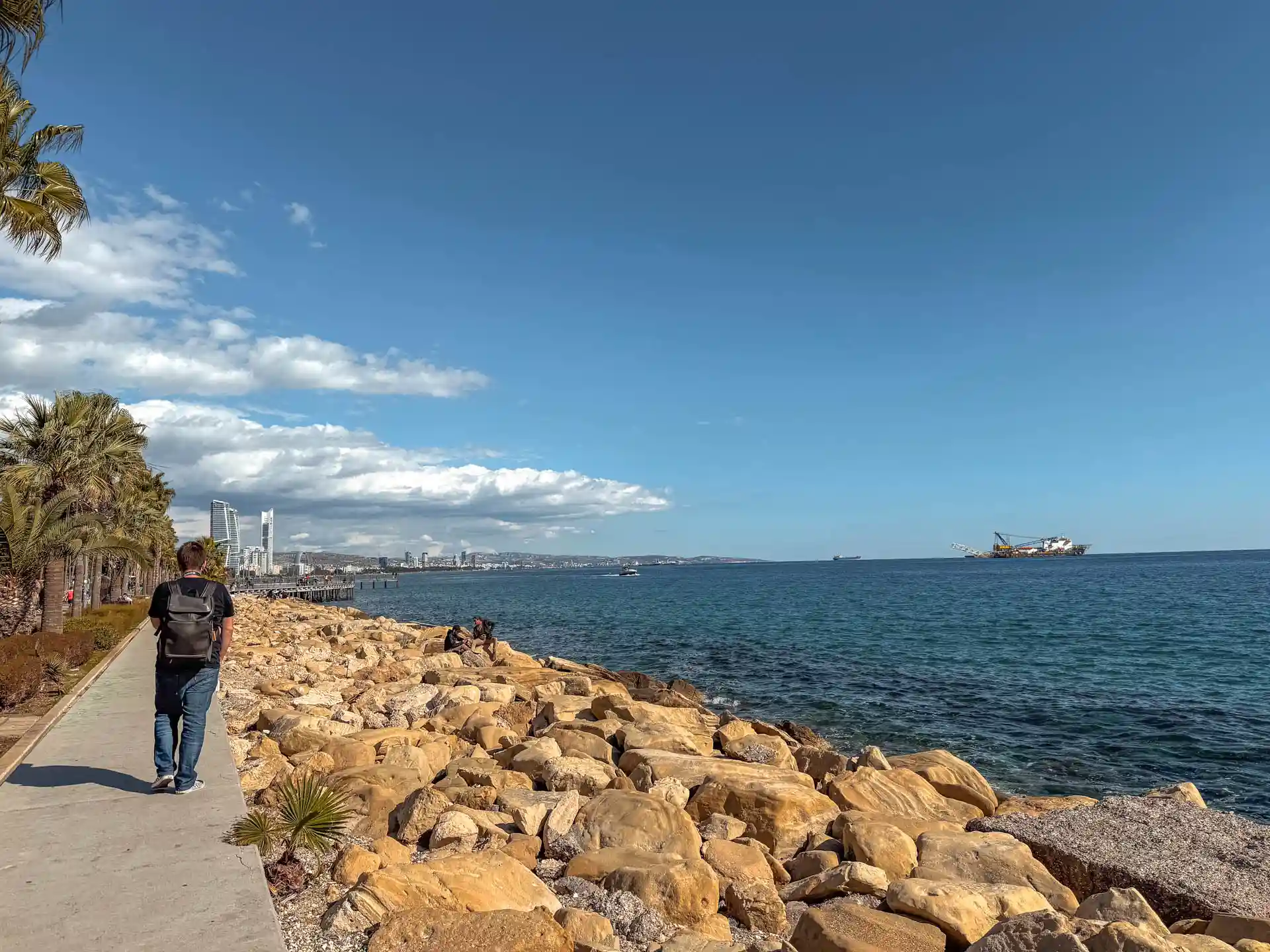 Limassol Strandpromenade Molo, die besten Sehenswürdigkeiten auf Zypern