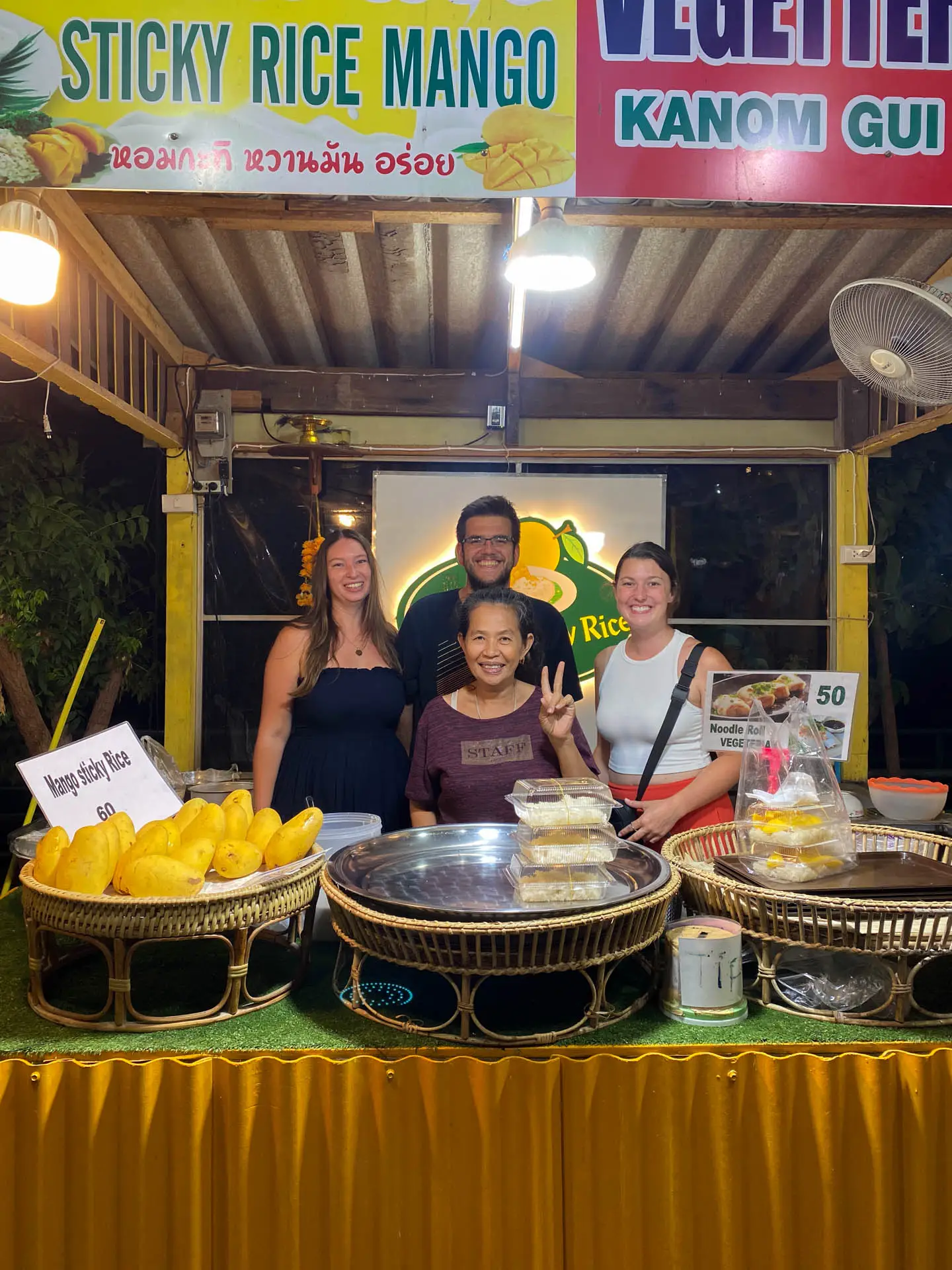 Mango Sticky Rice Koh Samui Lamai Nightmarket Tipps