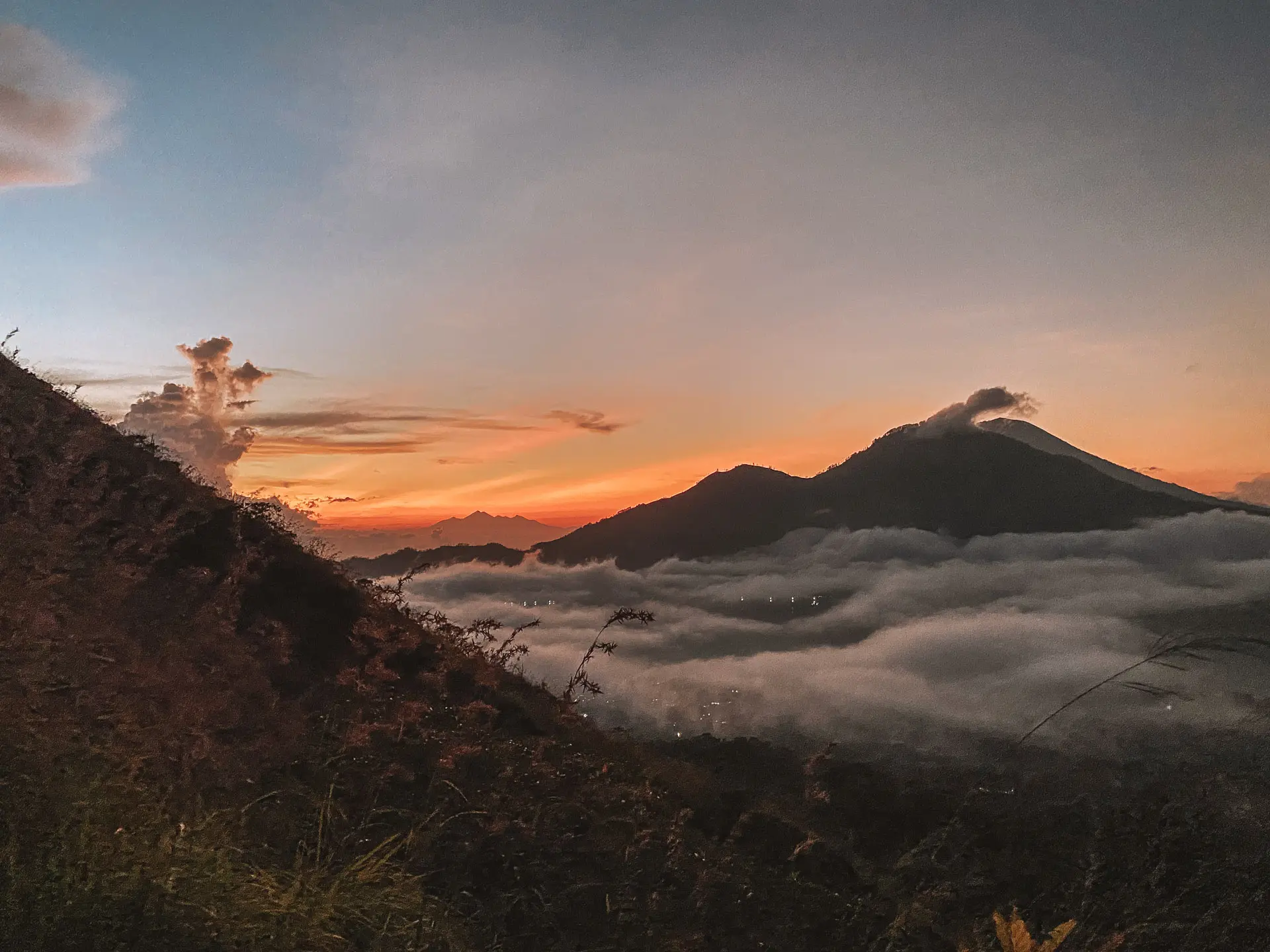 Mount Batur Wanderung Sonnenaufgang