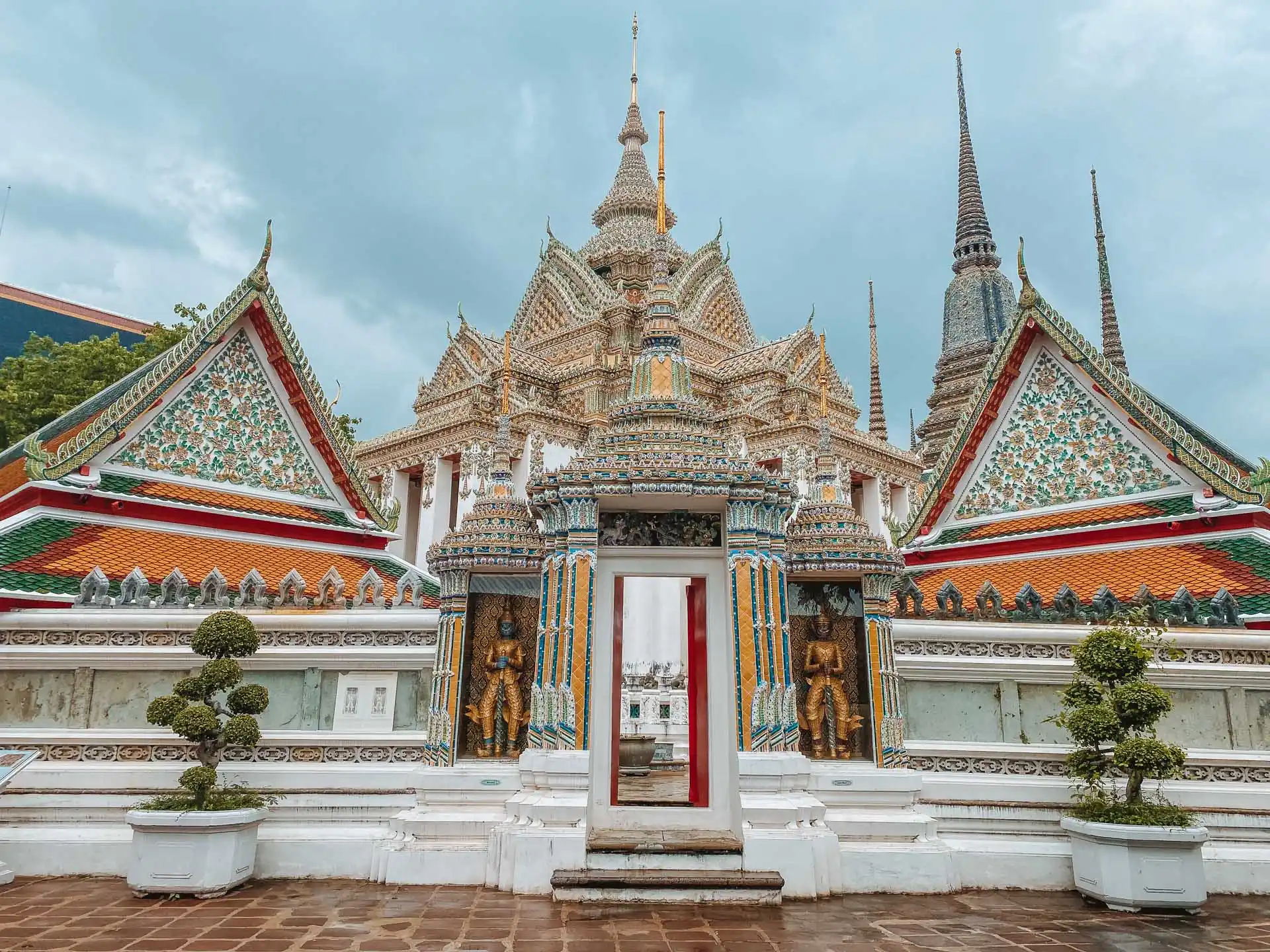 Tempel Wat Pho Bangkok Bilder