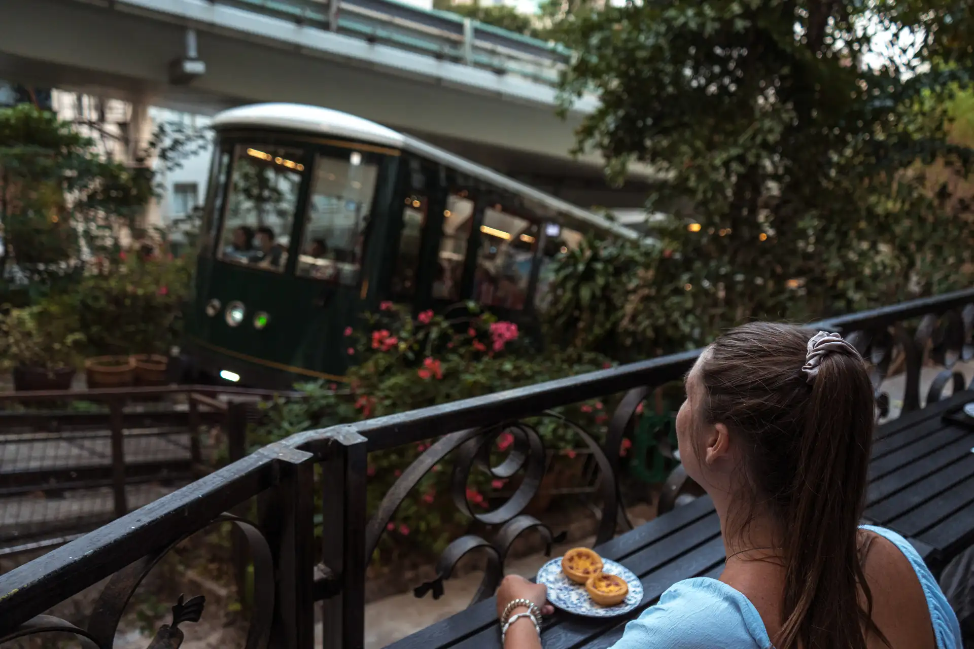 Tram View Cafe Egg Tarts Geheimtipp Hongkong