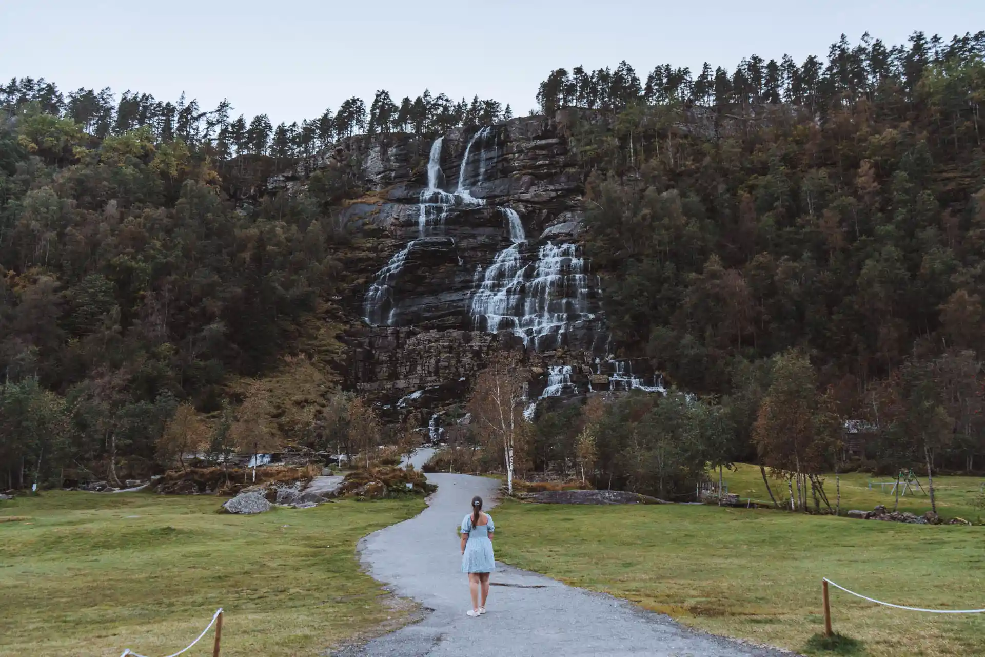 Tvindefossen Route mit dem Wohnmobil durch Norwegen