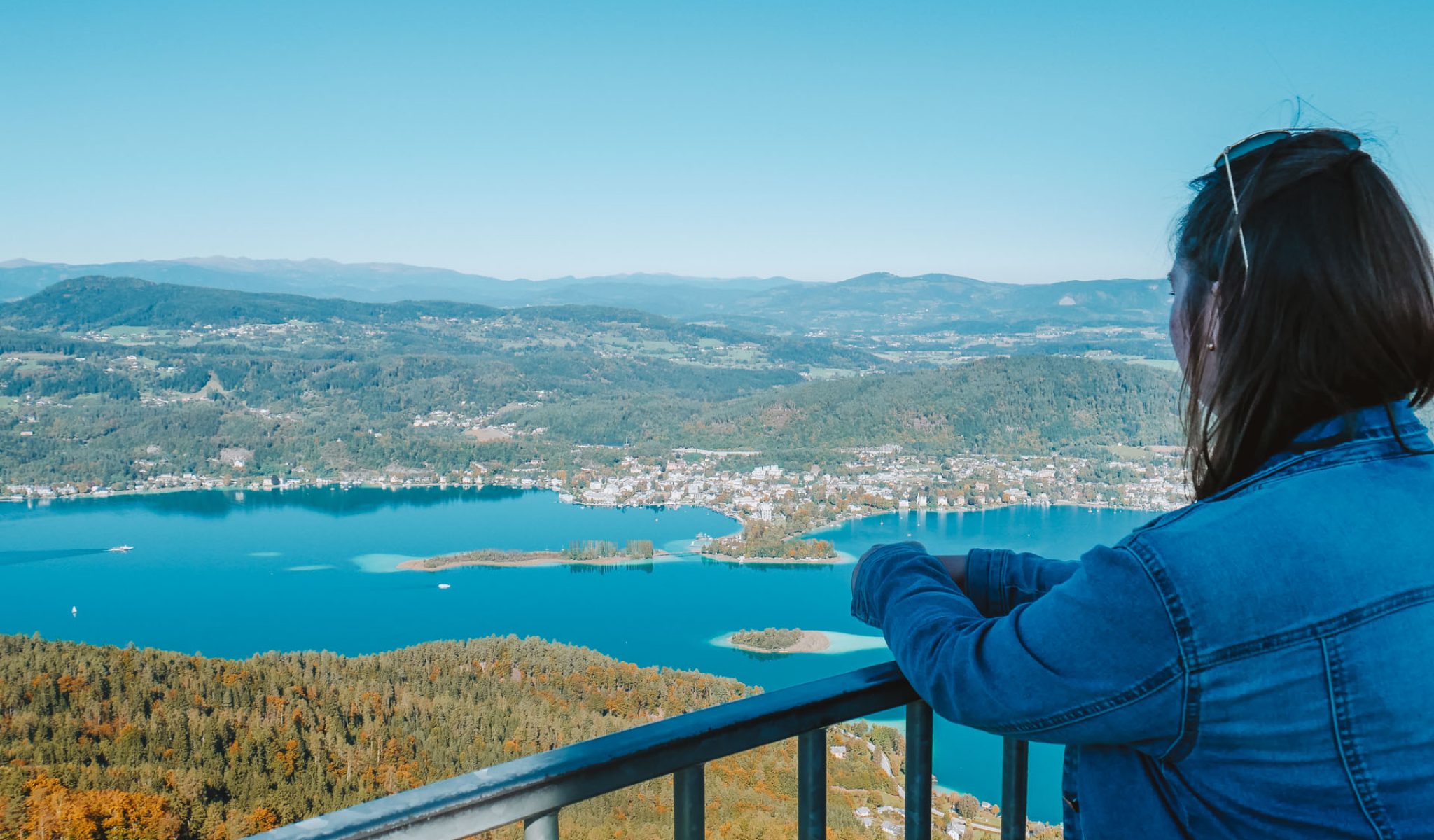 Jasmin auf dem Pyramidenkogel am Wörthersee