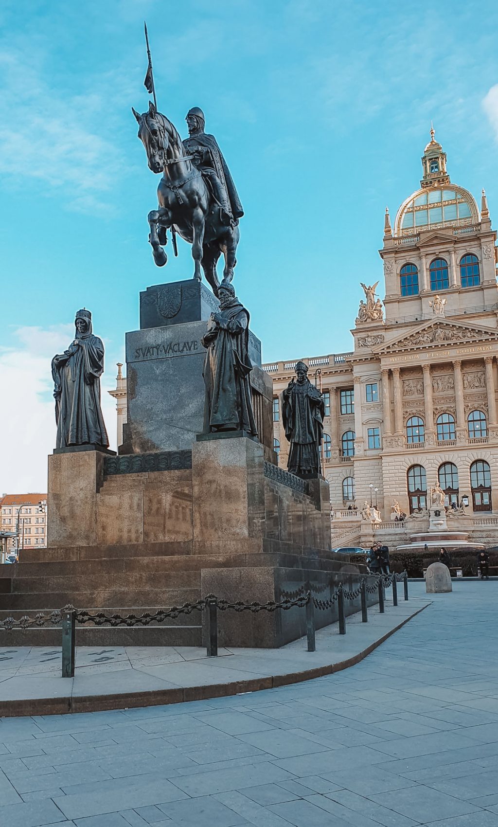 Wenzelsplatz in Prag
